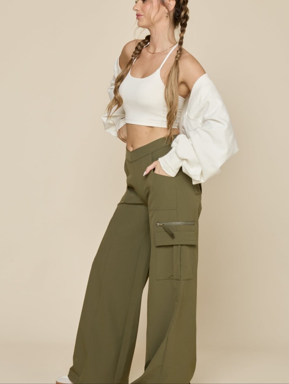 Popflex Y2K Cargo Pants - Picture 4 of 5